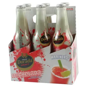 Dorada Michelada con Marinero Vidrio 12 oz