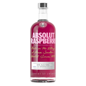 ABSOLUT RASPBERRY 750ML