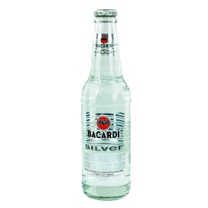 BACARDI SILVER VIDRIO 355ML