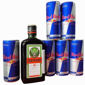 Jagermeister 450ml + 6 Red Bull