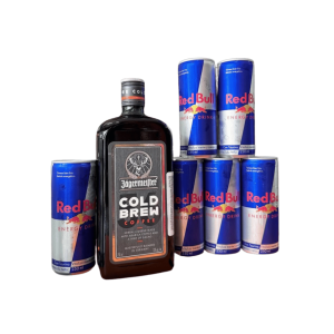 Jagermeister Coffee 750ml + 6 Red Bull