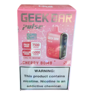 GEEK BAR PULSE CHERRY BOMB 15,000 PUFFS