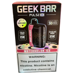 GEEK BAR PULSE X WATERMELON ICE 25,000 PUFFS