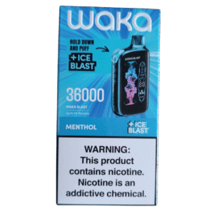 WAKA BLAST MENTHOL 36,000 PUFFS