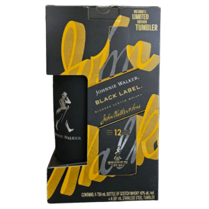 JHONNIE WALKER BLACK LABEL PACK 750ML