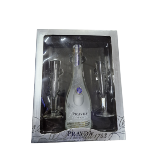 PRAVDA MAS SHOT TIPO FLAUTA 375ML PACK