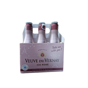 VEUVE DU VERNAY ICE ROSE SIX PACK